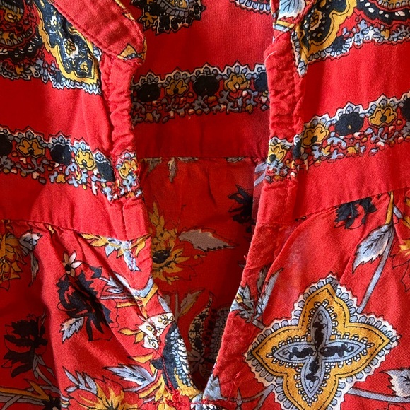 Lucky Brand 3/4 Sleeve Blouse - Picture 5 of 6